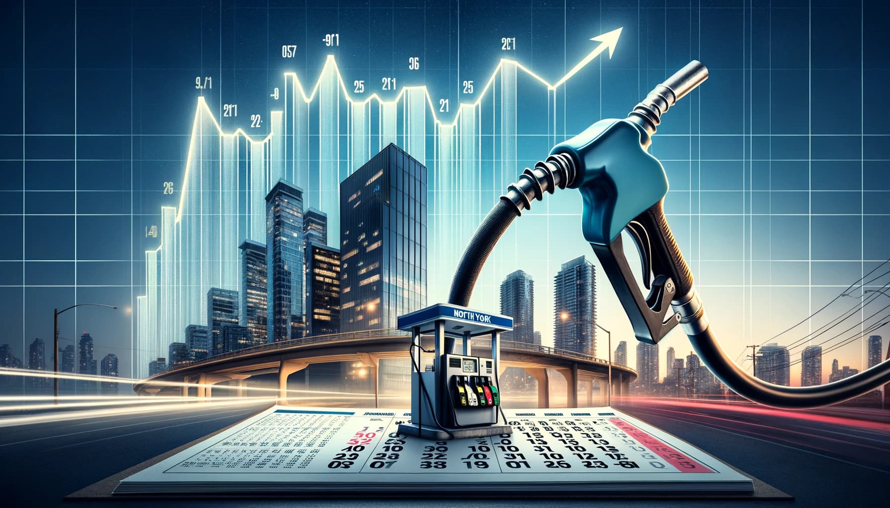 Gas Price Tomorrow in North York, Ontario